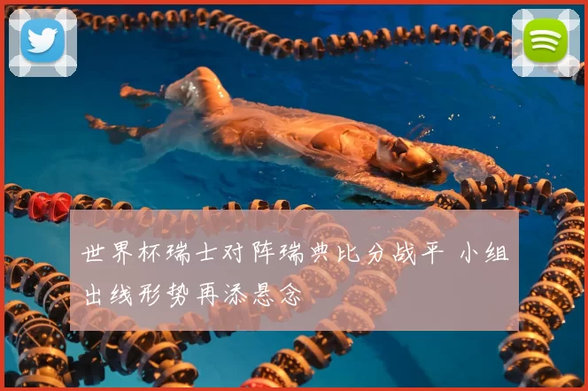 世界杯瑞士对阵瑞典比分战平 小组出线形势再添悬念